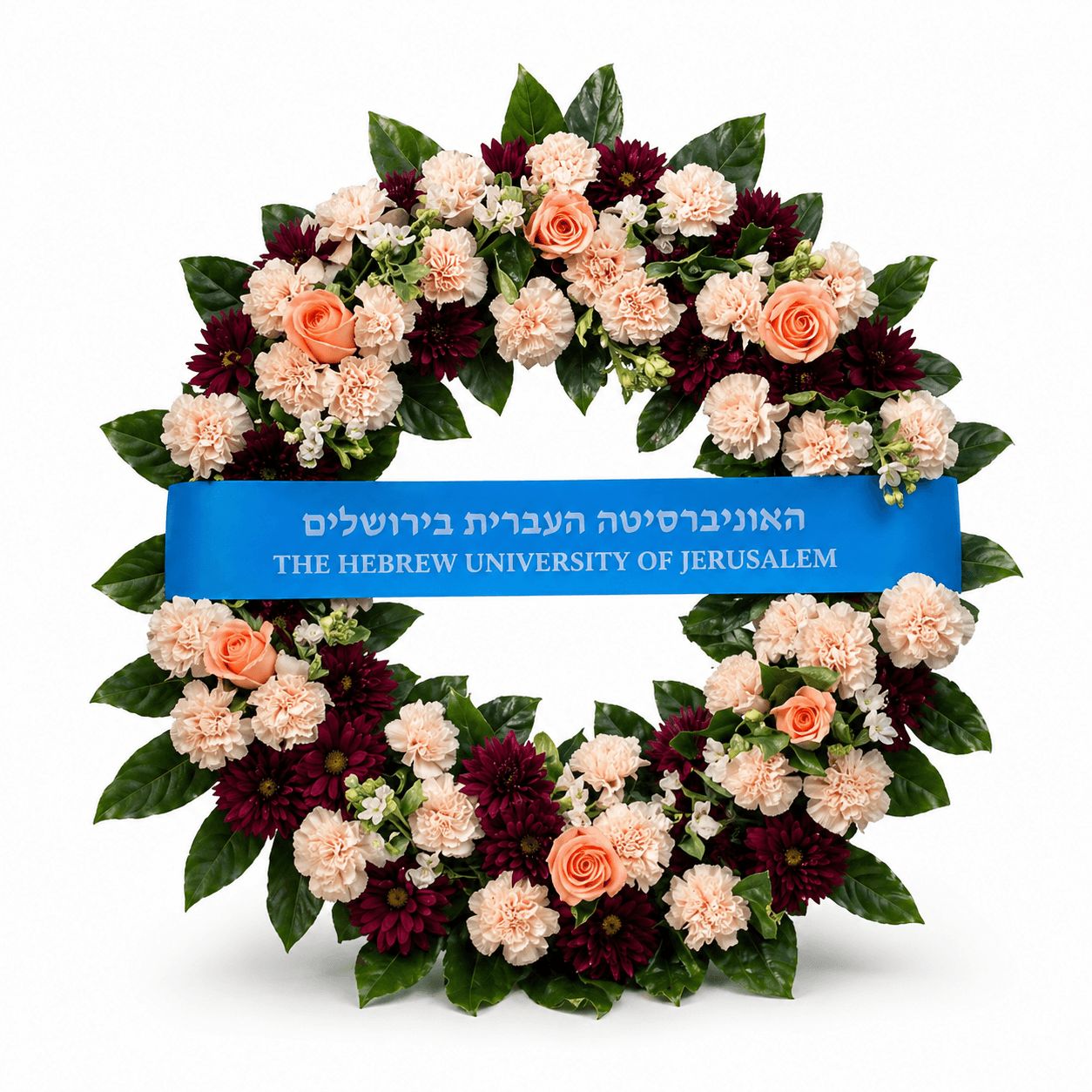 גלגל אבל בגוונים רכים – סידור הלוויה מכובד